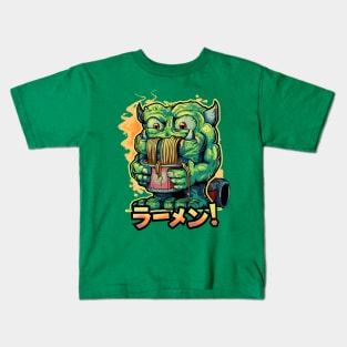 Monster Ramen Kids T-Shirt